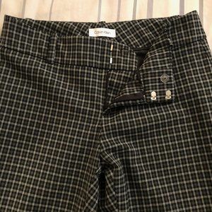Calvin Klein Plaid Pants